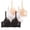 Noir, variante sur adviicd Soutien-Gorge à Armatures Gainant pour Femme, Soutien-Gorge T-shirt Confort Révolution, Soutien-Gorge à Fermeture devant Non Doublé pour Femme (Rouge,95c)