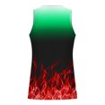 thumbnail image 4 of EGNMCR Débardeurs Homme Homme Décontracté Mode Dégradé Imprimé Chandail Col Rond Débardeurs de Sport, 4 of 4