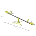 thumbnail image 2 of Gymax Kids Seesaw Teeter Totter Outdoor Play Set 360 Degree Rotation Toy Children, 2 of 10