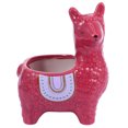 thumbnail image 1 of Cartoon Ceramic Plant Pot Succulent Plant Container Creative Alpaca Flower Pot, 1 of 9