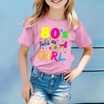 thumbnail image 2 of Chandail à Manches Longues pour Enfants Filles Tenues pour Tout-Petites Fille Carnaval pour Enfants Couleur Imprimée Col Rond T-Shirt à Manches Courtes, 2 of 4