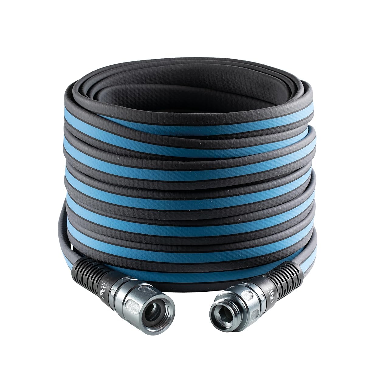FITT Force Pro Water Hose 3/4"" 100 ft Heavy-Duty Commercial Grade Garden Hose Blue