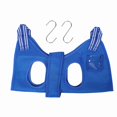 thumbnail image 2 of Dog Grooming Harness, Comfortable Dog Grooming Hammock Blue Breathable Adjustable Small Pocket Design Multipurpose Sturdy  For Dogs XS,S,M,L, 2 of 8