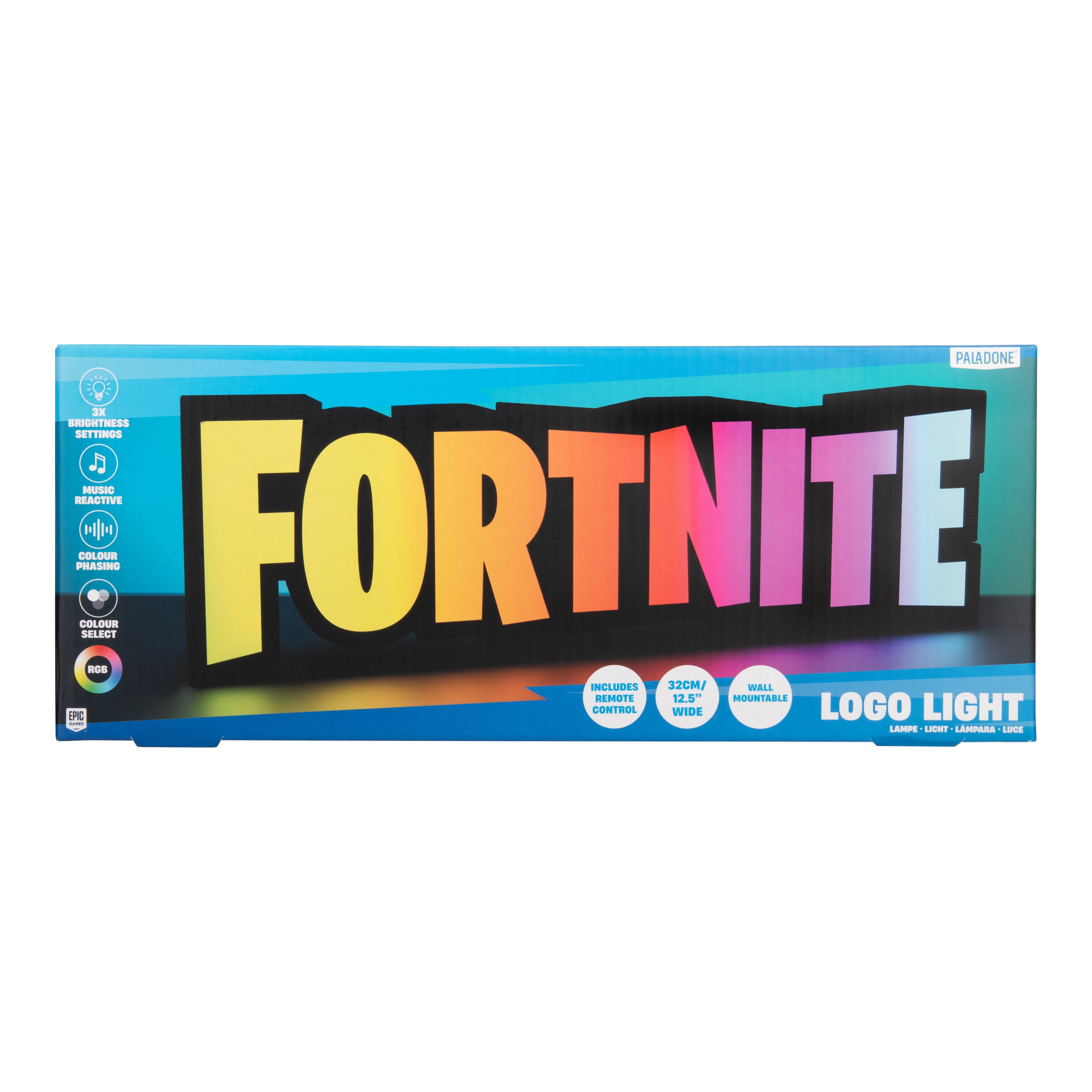 Lumière du logo Fortnite