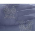 thumbnail image 4 of oneOone Georgette Viscose Fabric Bird Artistic Sashiko Print Decor Fabric Printed BTY 42 Inch Wide, 4 of 4