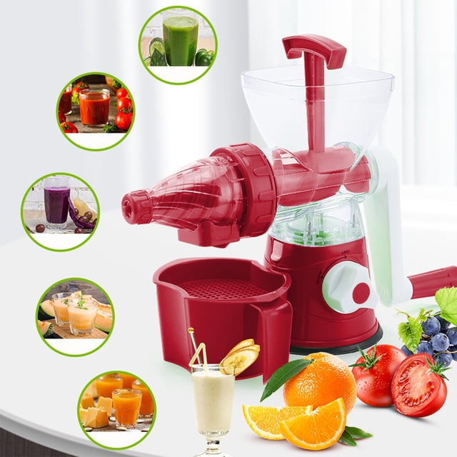 Hand Operated Juicer, Efficient Cold Press Extraction, Multi-Function Juice Squeezer, Manual Citrus Press, For Lemons Oranges, Easy Clean Design, Portable Kitchen Appliance