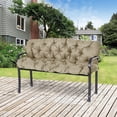 thumbnail image 2 of Outsunny Coussins de Rechange pour Balançoire d'Extérieur 3 Places, 2 of 9