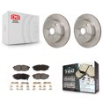 thumbnail image 1 of Transit Auto Rear Disc Brake Rotors and Ceramic Pads Kit for Car Subaru BRZ Toyota 86 with Brembo Brakes K8T-104752, 1 of 11