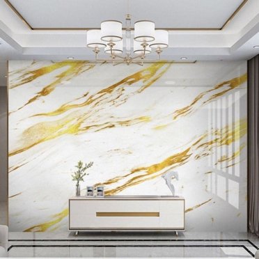 3D Wallpaper Golden Marble SKU# WAL0362