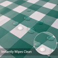 thumbnail image 2 of ORUYROP 100% Waterproof PVC Table Cloth, Oil-Proof Spill-Proof Vinyl Rectangle Tablecloth, Wipeable Table Cover for Outdoor and Indoor Use, 2 of 7