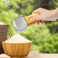 thumbnail image 4 of TIMIFIS Rice Spoon Multifunctional Rice Scooping Spoon Household Food Grade Kitchen Cereal Spoon Insect Proof Digging Flour Measuring Rice Kitchen Appliances, 4 of 7