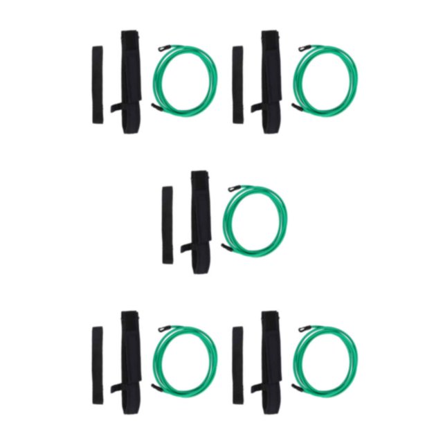 Baohd Swim Training Belt Adjustable And Comfortable Train Not Harder green-4meters 5Set