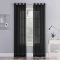 thumbnail image 1 of Mainstays Crushed Voile Window Curtains Panel Pair, 1 of 5