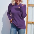 thumbnail image 1 of U.Vomade Turtleneck Chunky Long Sleeve Sweaters Tops Color Block Knitted Pullover Jumper, 1 of 5