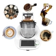 thumbnail image 4 of Récipient à Café pour Robot Culinaire, Articles à Café pour Robot Culinaire en Verre Détachable Résistant à la Chaleur avec Entonnoir pour Préparation du Café, 4 of 7