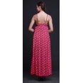 thumbnail image 4 of Bimba Robe Longue Décontractée pour Femme en Rayonne à Bretelles Spaghetti, Maxi d'Été, X-Grand, 4 of 5