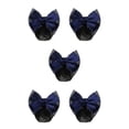 thumbnail image 2 of Decodeary Professional Hair Plate Mesh Pocket Practical Snood Net Elegant And Professional Thick Stripes- Blue 5Set, 2 of 6