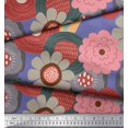 thumbnail image 2 of Soimoi polyester Crepe Fabric Flower Artistic Print Fabric by the Yard 52 Inch Wide, 2 of 3