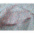 thumbnail image 4 of oneOone Silk Tabby Fabric Flower & Leaves Watercolor Printed Fabric 1 Yard 42 Inches Wide, 4 of 4