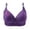 Purple#plus size bra women, variant on FAVIPT Womens Push Up Bras Wireless Floral Print Daily Underwear Breathable Adjustable Comfort Bras for Old Women 2025 Beige,S