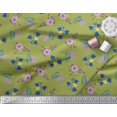 thumbnail image 3 of Soimoi Orange polyester Crepe Fabric Diamond Geometric Fabric Prints By Yard 42 Inch Wide, 3 of 3