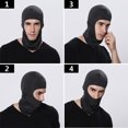 thumbnail image 3 of TOPTIE Cagoule d'Été Couvrant Tout le Visage Bandana Protection-Bleu, 3 of 7