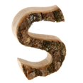 thumbnail image 3 of Handcraved Wooden Letters Door Numbers Alphabet Letter Floating Handcraft Wooden Letters Door Adress Name S, 3 of 8