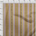 thumbnail image 2 of oneOone Tissu en Soie Tabby Rayé Ikat Imprimé Tissu BTY 42 Pouces de Large, 2 of 4