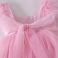thumbnail image 3 of Yanlir Robe Fleurie pour Enfants – Robe Mi-Mollet Sans Manches à Col Rond Style Ferme Européen pour Filles, pour des Tenues Confortables et Élégantes 1-9 Ans (Rouge Melon D\'eau, 3-5 Ans), 3 of 8