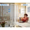 thumbnail image 2 of Magnetic Mosquito Net for Doors, Magnetic Fly Screen Curtains for Doors, Insect Screen Curtains, Sliding Bay Window Mosquito Net, Magnetic Mosquito Net Without Drilling (100 x 210cm, White), 2 of 5