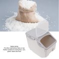 thumbnail image 3 of Airtight Rice Storage Container, Dustproof Bulk Food Container Bin Environmental Material  Plastic Storage Bins with Leak Proof Lid for Rice Flour Cereal Pet Food Storage, 3 of 8