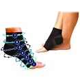 thumbnail image 2 of 1 Pair Foot Ankle Compression Socks Anti Fatigue Varicose Feet Sleeve Outdoor-L/XL, 2 of 6