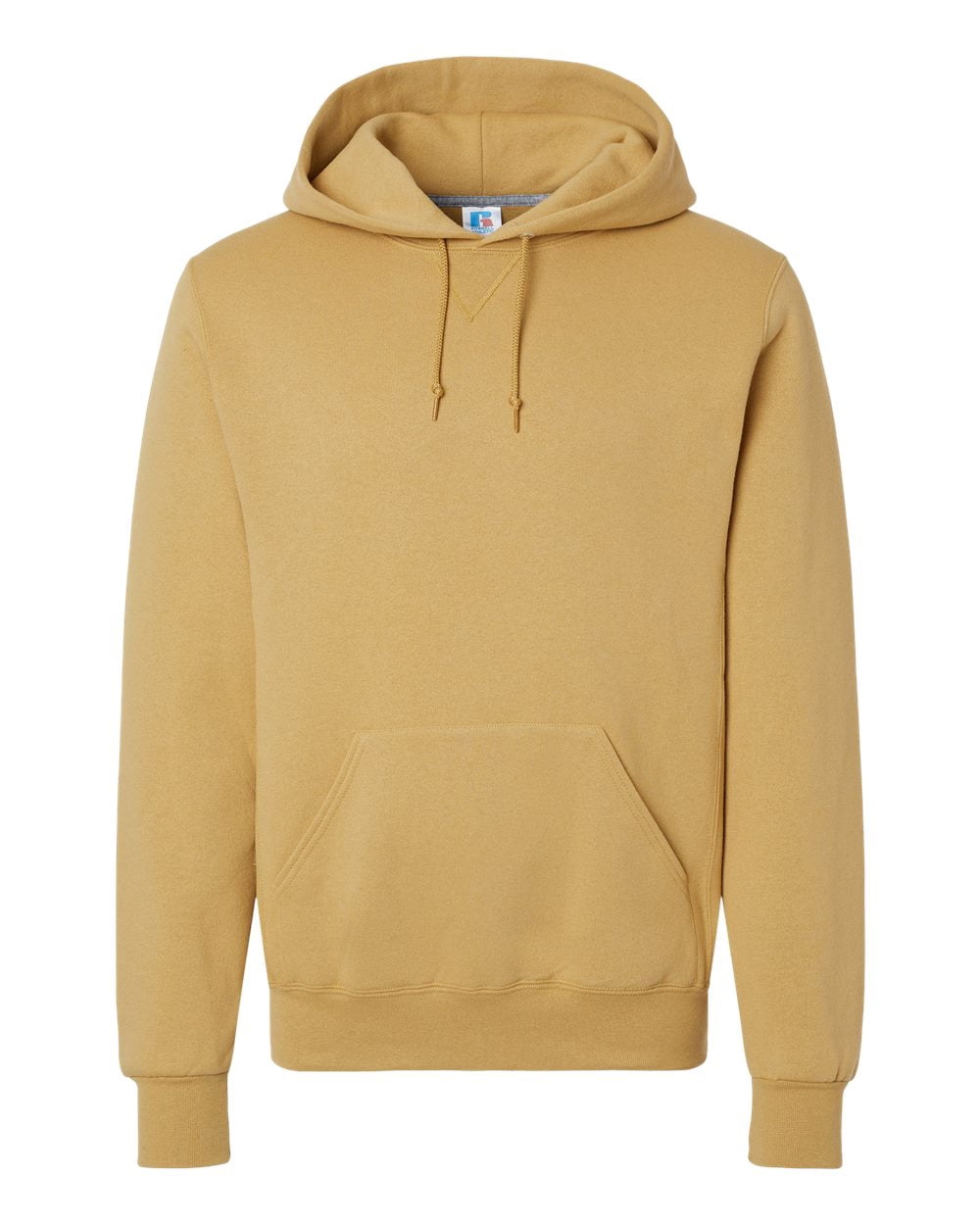 Russell Athletic Dri Power Hooded Sweatshirt, S, Almond