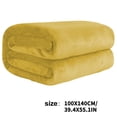 thumbnail image 3 of Solid Color Blanket Fleece Blanket Fleece Gift Yoga Cover Blanket French Fleece Blanket, 3 of 5