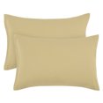 thumbnail image 1 of Unique Bargains Soft Microfiber Zippered Pillowcase, 1 of 10