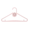 thumbnail image 2 of Aromatherapy Clothes Hanger | Non-Slip Plastic Garment Organizer | Space Saving Drying Rack | Built-In Fragrance Diffuser | Multi Hook Shoulder Saver | 40x21.5cm | White Pink Khaki Green, 2 of 6