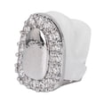 thumbnail image 4 of Single Tooth Decoration Single Tooth Hip Hop Teeth Single Tooth Bling Teeth Accessory Decoration For Halloween Party Hip Hop Show Argent, 4 of 8