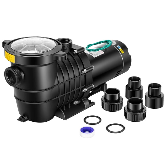 SPECSTAR Pompe de Piscine hors Terre 2,0 HP 6800 GPH Puissante à Auto-Amorçage à Double Tension avec Panier-Filtre