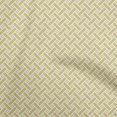 thumbnail image 1 of oneOone Silk Tabby Beige Fabric Geometrical Craft Projects Decor Fabric Printed By The Yard 42 Inch Wide, 1 of 4