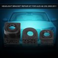 thumbnail image 2 of Car Headlight Headlamp Bracket Repair Kit for A6 (C6) 2005‑2011 Left, 2 of 11