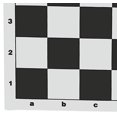 thumbnail image 4 of WE Games Tournament Roll Up Vinyl Chess Board - 20 inches, 4 of 7