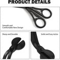 thumbnail image 4 of Upgrade Candle Wick Cutter, Polished Stainless Steel Candle Wick Trimmer, Candle Trimmer Keep Candles Clean Inside, Candle Cutter Wick Polished for You to Safely Remove The Spent Wick (Black), 4 of 7