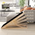 thumbnail image 4 of PawHut Dog Ramp Adjustable for Bed Couch, Foldable Pet Ramp for Large Dogs, 4 of 10