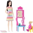 thumbnail image 1 of Barbie Poupée Enseignante, blonde, tout-petit et accessoires, 1 of 6