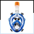 thumbnail image 1 of Dolfino Pro Frontier Adult Full Face Swim Mask, Large / X Large Blue, 1 of 5