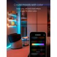 thumbnail image 2 of Twinkly Dots Guirlande Lumineuse LED Flexible Contrôlée par Application 200 RGB Fil Noir Alimentation USB, 2 of 9