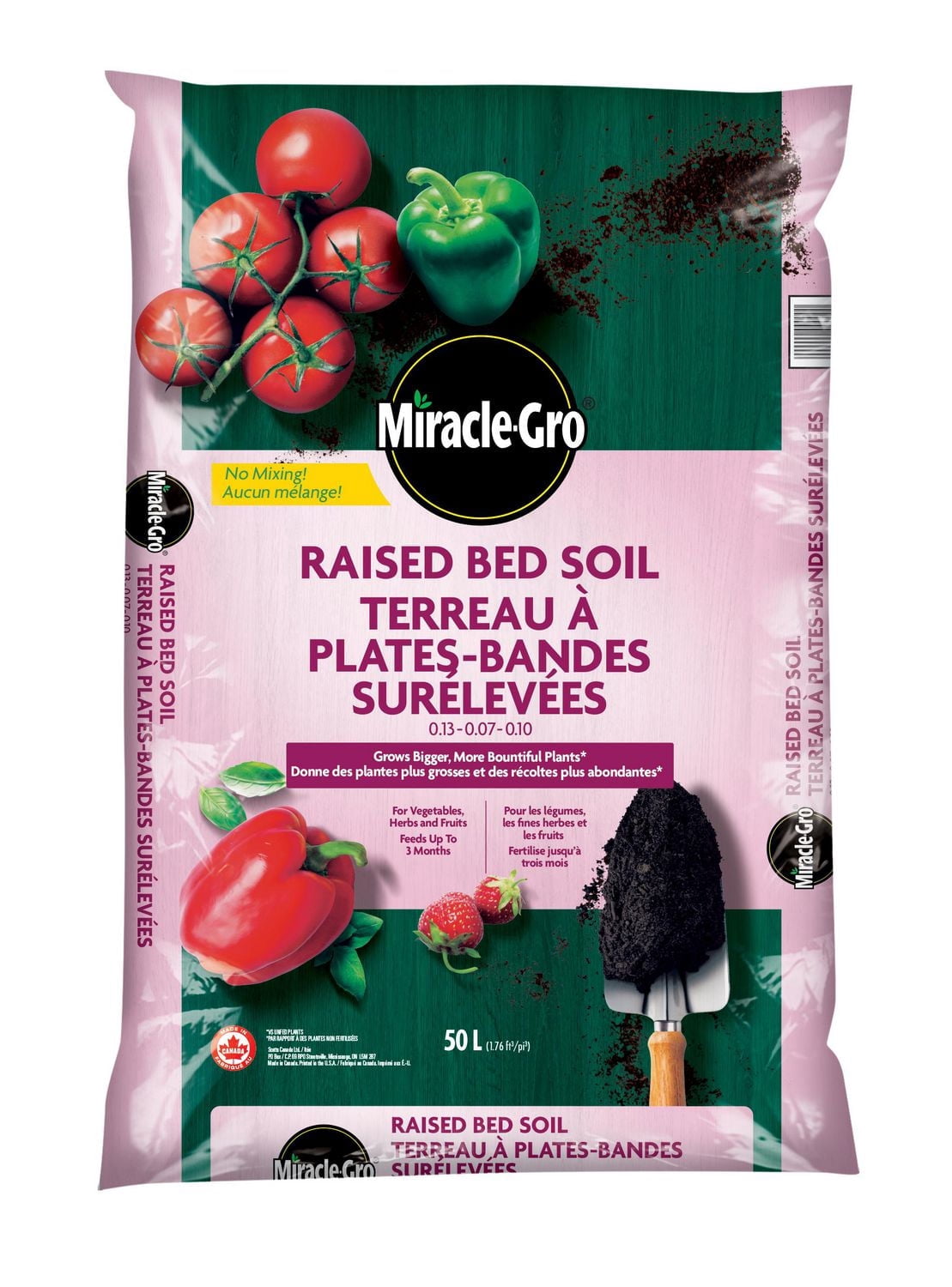 Miracle-Gro Raised Bed Soil 50L