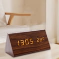 thumbnail image 4 of PRETXORVE Modern Digital Clock Display Day Of Week Living Room Clock or Office Wall Clock Desk or Wall Mount, 4 of 5