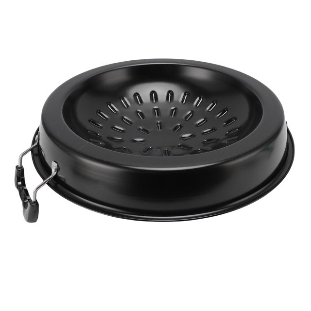 Thai Korean BBQ Grill Pan, Aluminum Barbecue Grill Topper Camping BBQ Pan, BBQ Grill Steak Hot Pan Nonstick, for Shabu Vegetable Egg Pork Beef Meat, Easy to Clean, Even