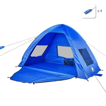Ozark Trail Pop up Tent Shelter, Easy Set Up, 2 Person, Blue,Size: 78.7in W x 52in D x 50in H